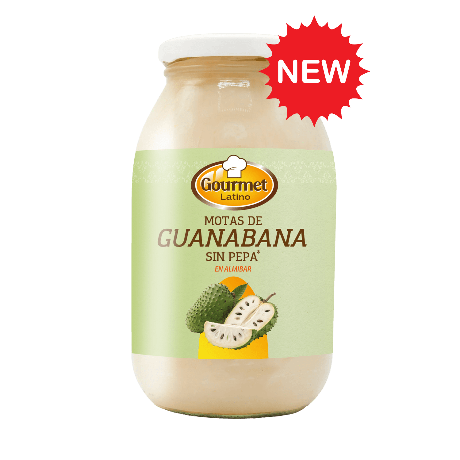 motas de guanábana